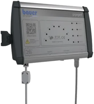 PipeJet styrenhet med IP54-kapsling